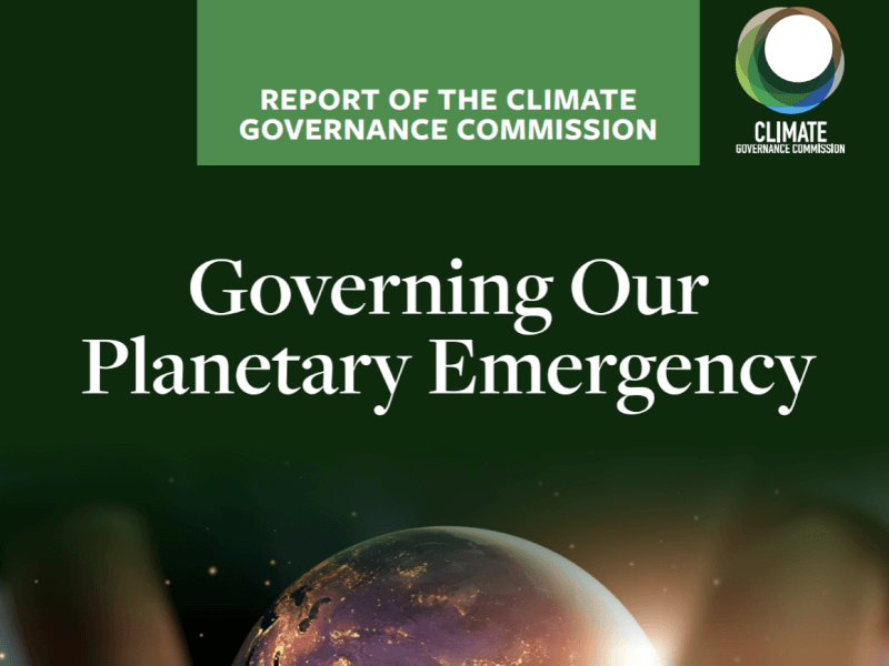 Planetary crisis demands immediate global governance overhaul
